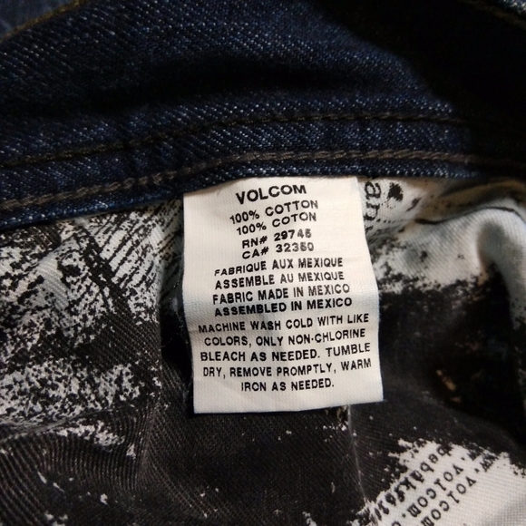 Genuine Volcom Brand Jeans - Picture 7 of 10